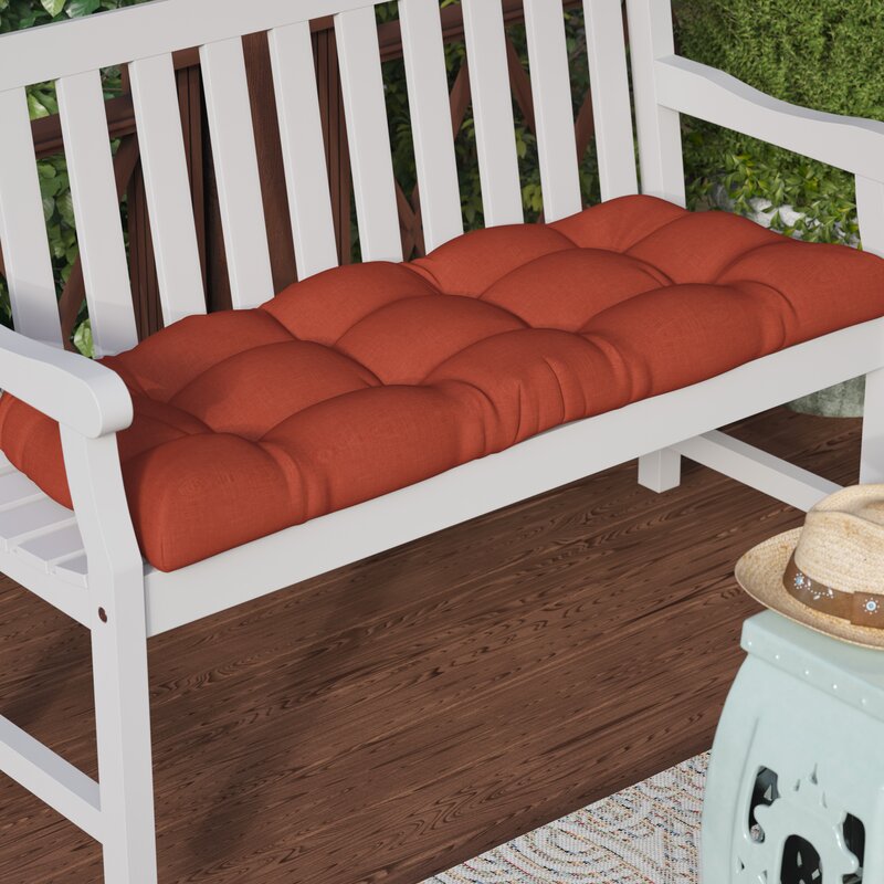 Three Posts™ Indoor/Outdoor Bench Cushion & Reviews | Wayfair